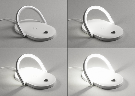 Лампа складная с беспроводным (15W) зарядным устройством "Sky Light" Лампа складная с беспроводным (15W) зарядным устройством "Sky Light"