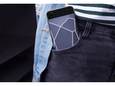 Портативное беспроводное зарядное устройство Geo Wireless, 5000 mAh, черный