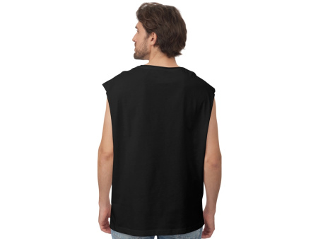 Майка оверсайз Berlin, унисекс, черный