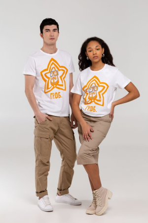 Футболка «Меламед. Егор Летов», белая, размер S