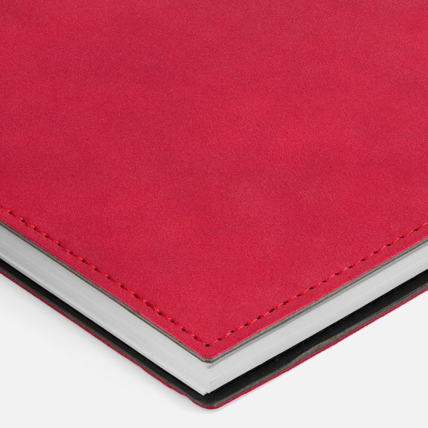 Ежедневник Notera Maxi, недатированный, красный