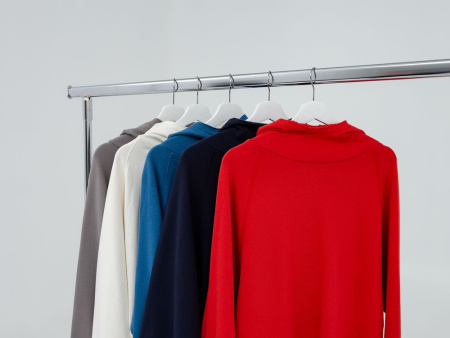 Худи Vozduh, красное, размер S