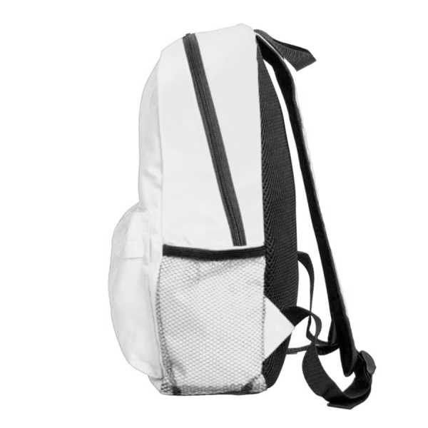 Рюкзак водостойкий "DISCO", белый, 41 x 30 x11 см, 100% полиэстер 600D