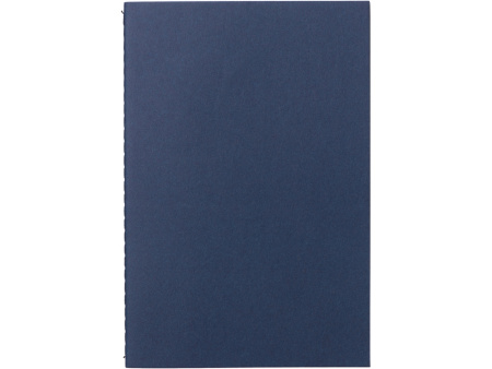 Блокнот Monet, гибкая обложка A5 из моющегося крафта, 32 листа, темно-синий