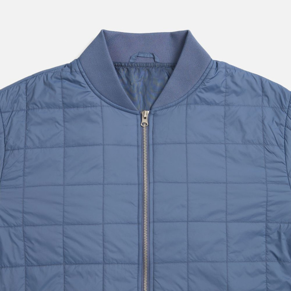 Куртка унисекс Warmbridge, синяя (джинс), размер S