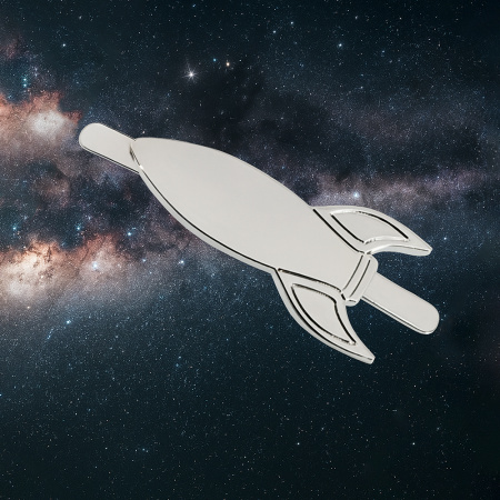 Шильд металлический - ракета