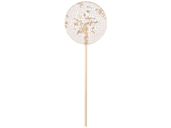 Леденец Круг с посыпкой