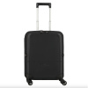 Чемодан складной Rollink FLEX LIGHT 55x40x20 см, 4 колеса, черный