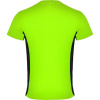 Спортивная футболка TOKYO мужская, ЛАЙМОВЫЙ/ЧЕРНЫЙ S