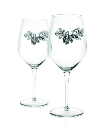 Комплект бокалов для красного вина 6 шт  UVA BLACK в подарочной упаковке