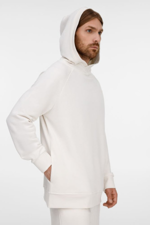 Худи унисекс H5, молочно-белое, размер XS/S