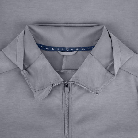 Куртка с капюшоном унисекс Begi, серая, размер XXL