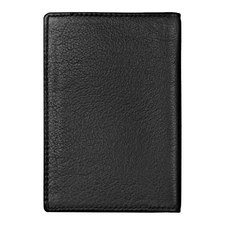 Обложка для автодокументов Leather Sun из нат. кожи, черный