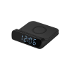 Зарядная станция с часами 15W Ригель (Rigel), черная