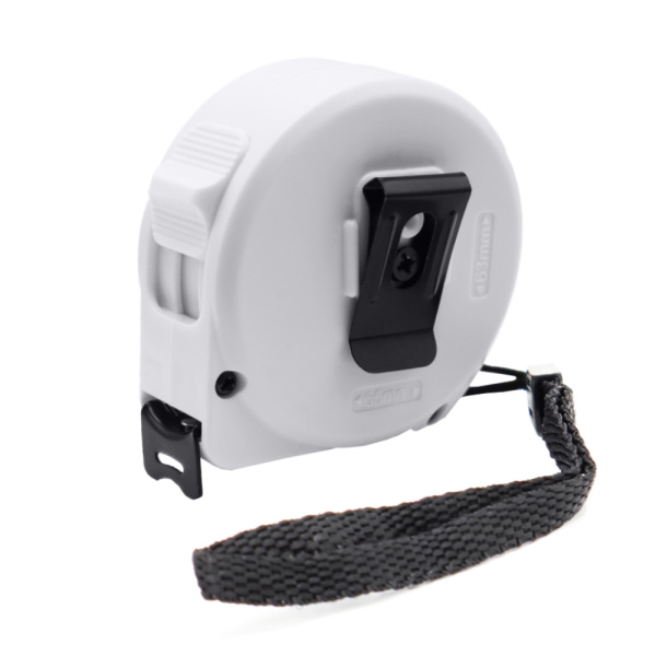 Рулетка Shadow 5м, белая