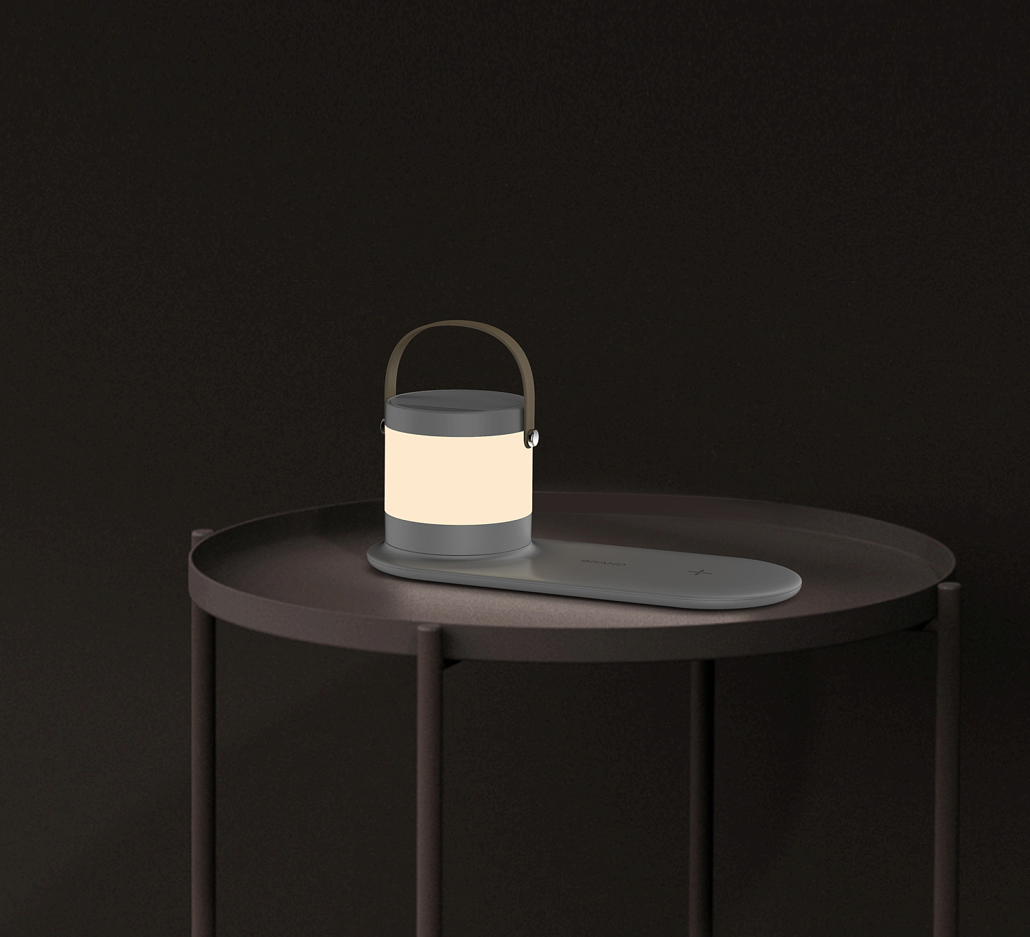 Настольная беспроводная (15W) зарядная станция "Smart Home" с bluetooth колонкой-лампой Настольная беспроводная (15W) зарядная станция "Smart Home" с bluetooth колонкой-лампой