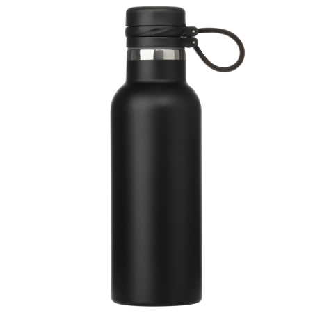 Термобутылка вакуумная герметичная Модена (Modena), черная