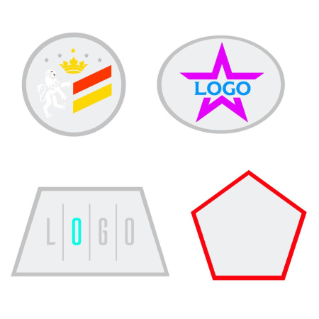 Шеврон из габардина Gabo L