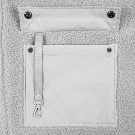 Куртка унисекс Oblako, светло-серая, размер ХL/ХХL