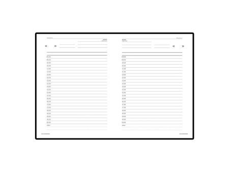 Ежедневник недатированный А6 Бумвинил