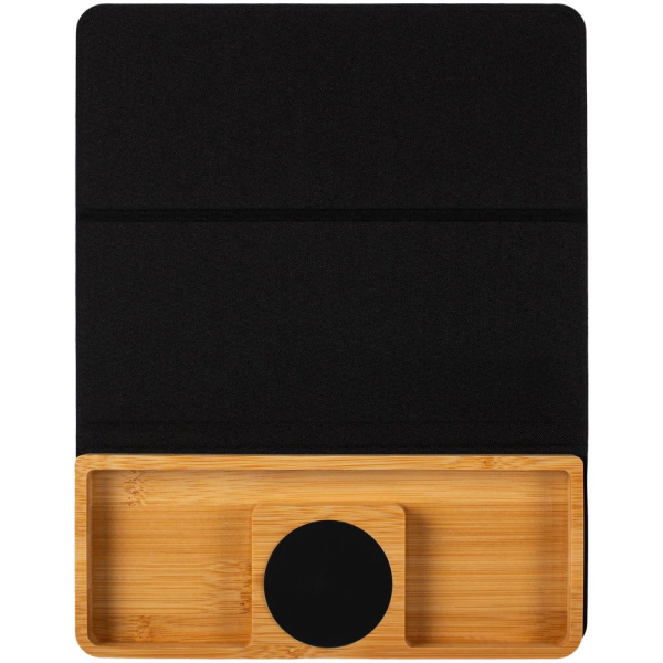 Настольный органайзер Midstream с зарядкой и ковриком для мыши Настольный органайзер Midstream с зарядкой и ковриком для мыши