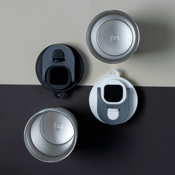 Термокружка Aura с дисплеем, чёрная