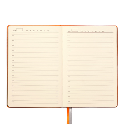 Ежедневник Твид (Tweed) недатированный, оранжевый