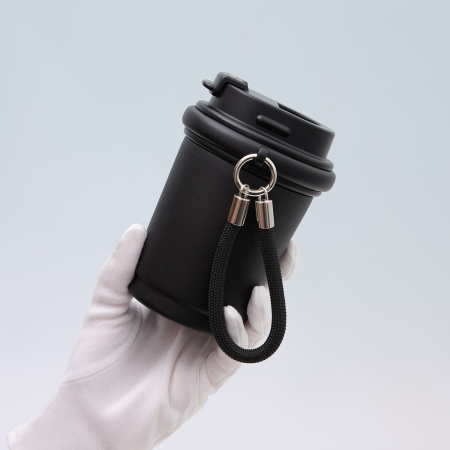 Термокружка вакуумная Сидней (Sydney), черная