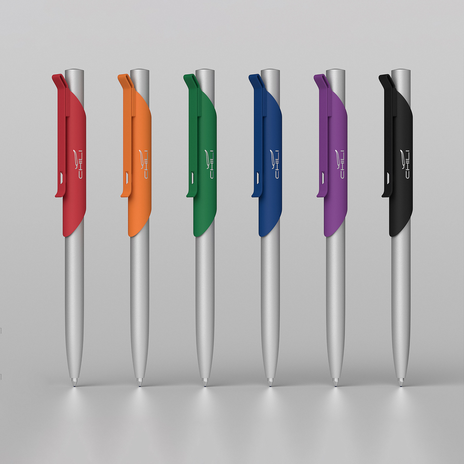 Ручка шариковая "Skil", покрытие soft touch