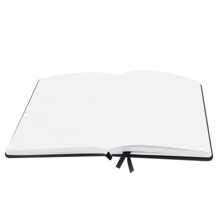 Блокнот A5 Veles в твёрдом переплёте, чёрный