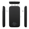 Внешний аккумулятор Bplanner Power 3 ST, софт-тач, 10000 mAh (Черный)