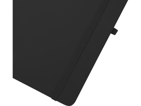 Nexus блокнот формата А5 в твердой обложке с ручкой и карандашом - сплошной черный