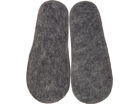 Тапочки для бани и сауны Healing, графит