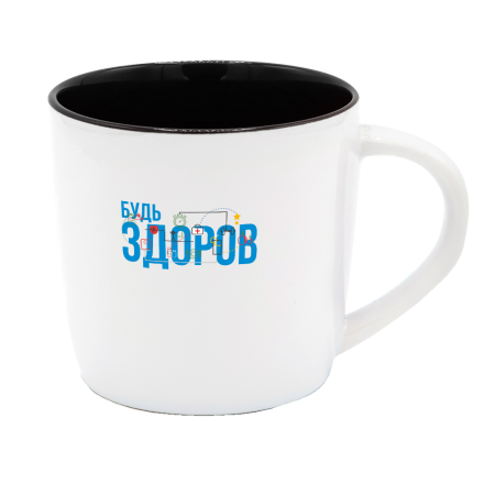 Кружка Happy, черная