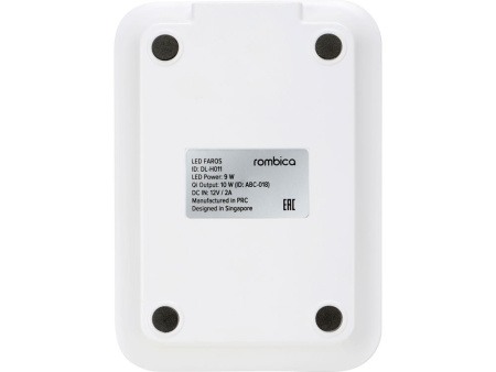 Настольная лампа Rombica LED FAROS, белый (квадратное основание) (Р) Настольная лампа Rombica LED FAROS, белый (квадратное основание) (Р)