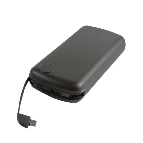 Аккумулятор "Blake" с функцией сверхбыстрой зарядки, 20 000 mAh (черный)