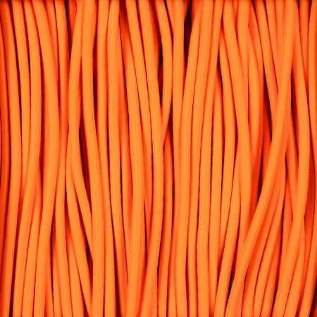 Круглая резинка Chapu S, оранжевый неон