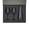 Подарочный набор декантер + 2 бокала для вина Блэк Эдишн (Black Edition) в черной коробке