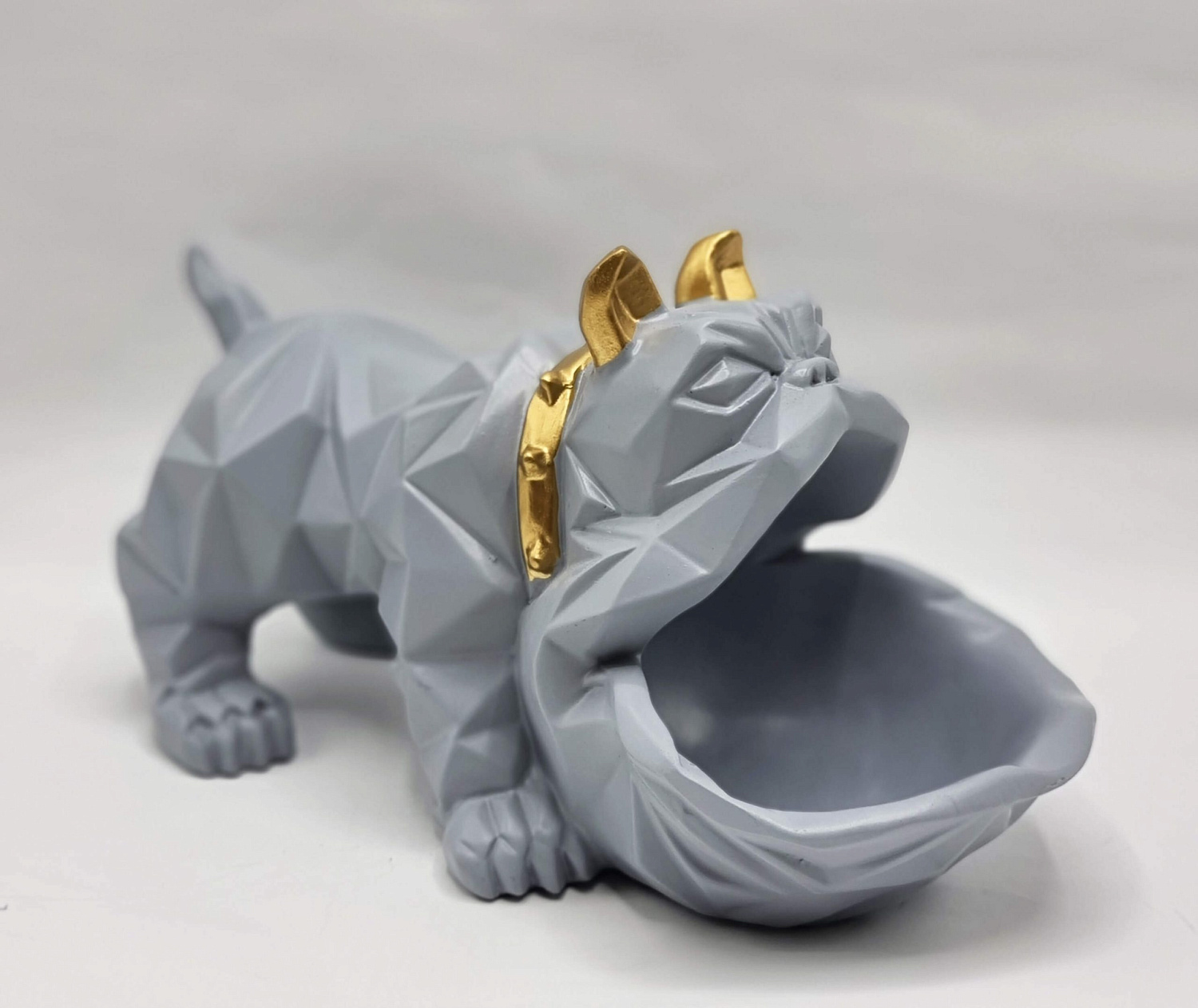 Статуэтка хранитель Бульдог, розовый