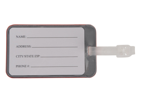 Бирка для багажа Voyage 2.0, красный Бирка для багажа Voyage 2.0, красный