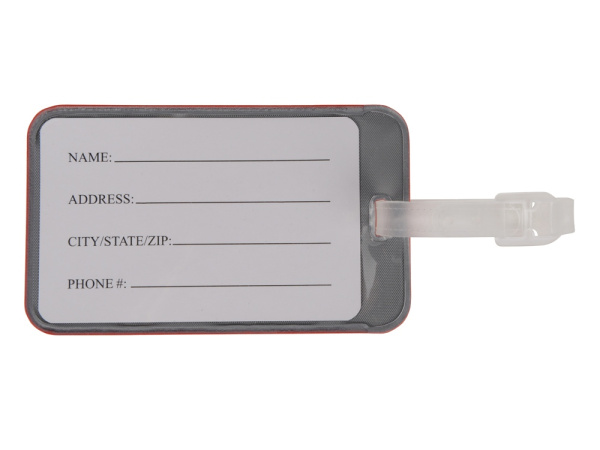 Бирка для багажа Voyage 2.0, красный Бирка для багажа Voyage 2.0, красный