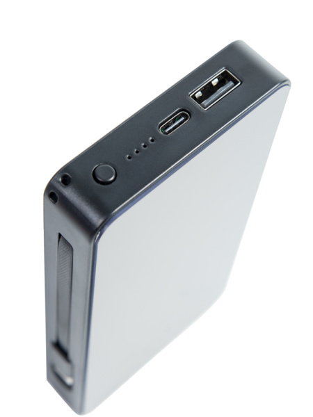 Аккумулятор с подсветкой "Scyler", 10000 Mah (черный)