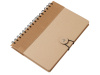 Крафтовый блокнот А5 в твердой обложке Saharan Cypress, 80 листов 70 гр/м2 бумаги, натуральный