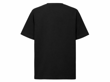 Футболка Kyoto из джерси 180 г/м2 с пич отделкой, унисекс, черный