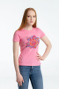 Футболка женская «Узор», розовая, размер S