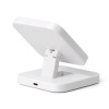 Складная настольная подставка "Flex" с беспроводным (15W) зарядным устройством Складная настольная подставка "Flex" с беспроводным (15W) зарядным устройством