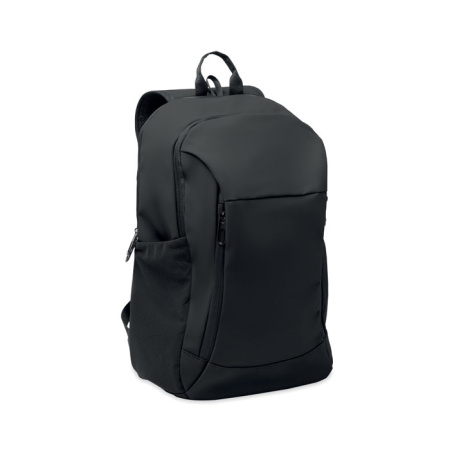 15" soft PU laptop backpack