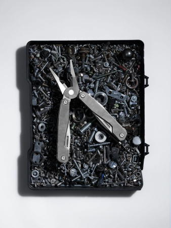 Мультиинструмент Vakwerk, серебристый