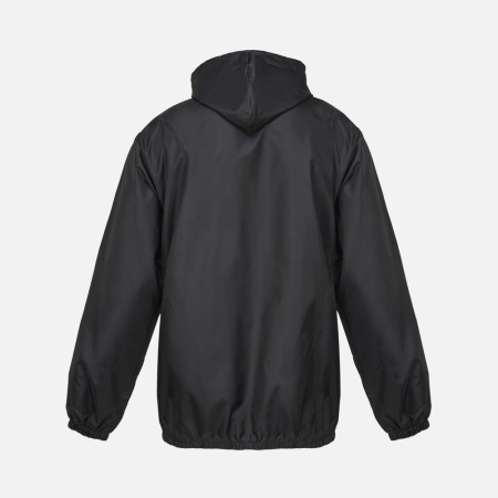 Ветровка унисекс Shield, черная, размер XXL
