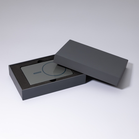 Внешний аккумулятор Оникс PD (Onyx PD) 5000mAh с функцией беспроводной зарядки 15W, серый